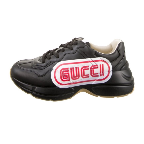 Gucci Leather Sneakers - Picture 1 of 5
